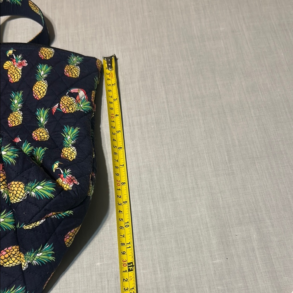 Vera Bradley Toucan Pineapple Party Print Tote Bag - Picture 9 of 9